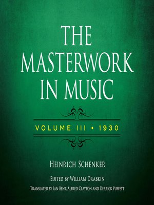 cover image of The Masterwork in Music